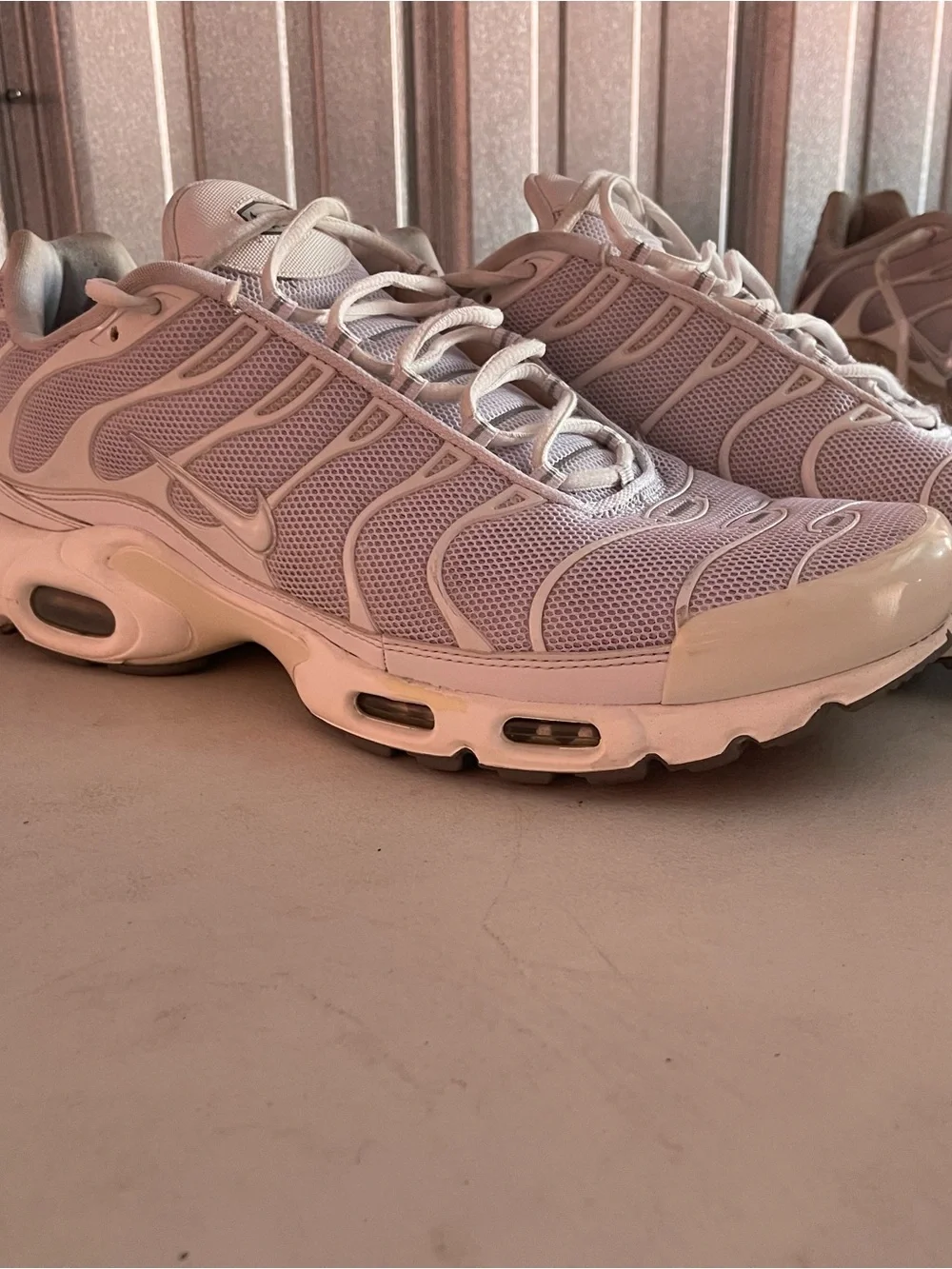 Nike Air Max Plus TN – Triple White – Men’s Size 15 👟🔥
